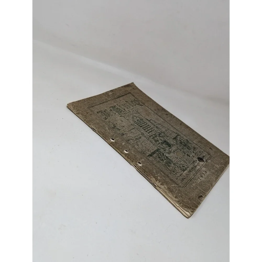 Mckinley Foundation University of Illinois Yearbook Vintage‎ Antique 1938 Church